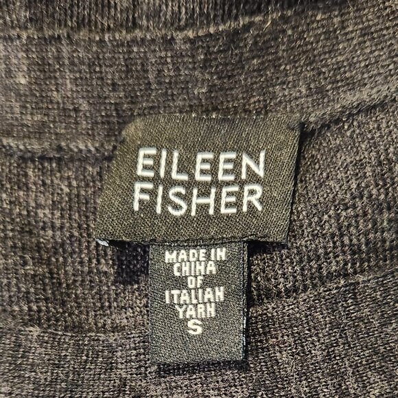 Eileen Fisher gray wool sweater tank - Picture 2 of 7